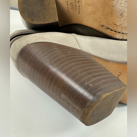 Rag & Bone Harrow Leather Ankle Boot - Picture 8 of 8